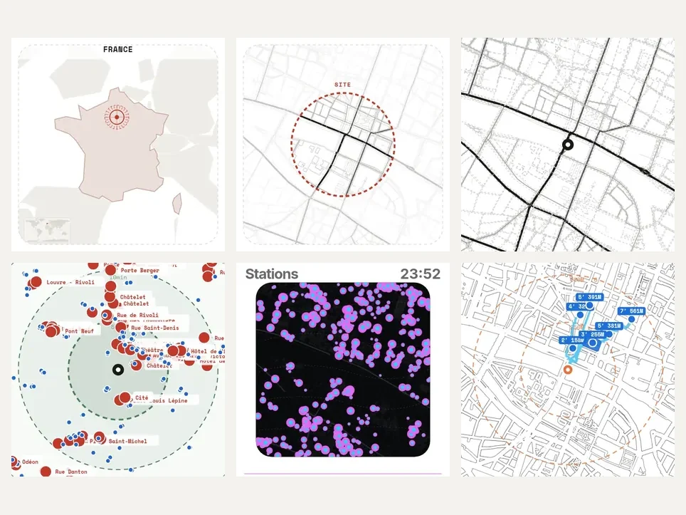 Localización, contexto urbano, vialidades y acceso a transporte exportados desde MapToNap