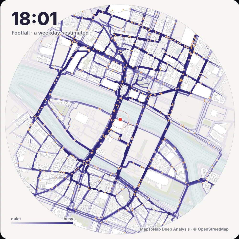 Footfall: MapToNap Deep Analysis