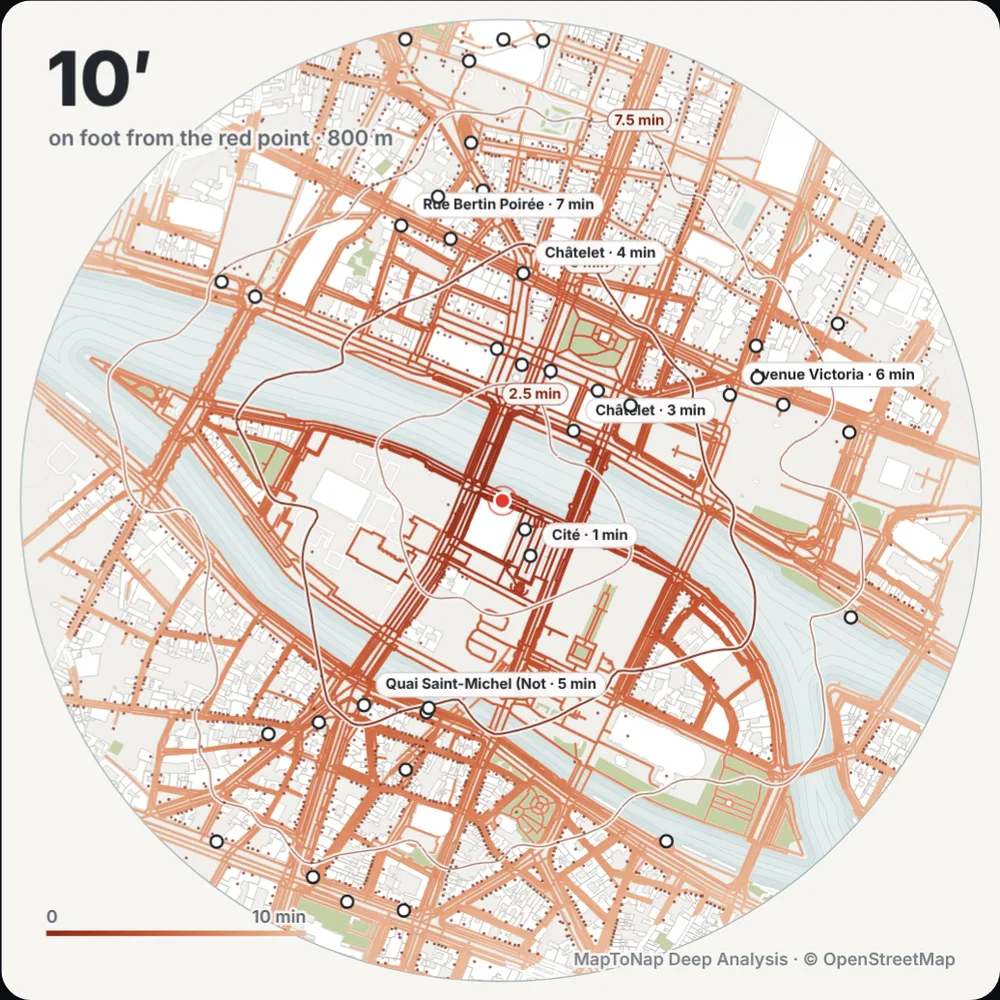 Walk pulse: MapToNap Deep Analysis