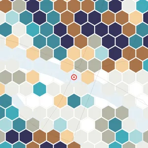 Bivariate Hex Grid