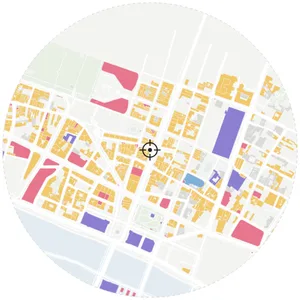 MapToNap 生成的用地分析图