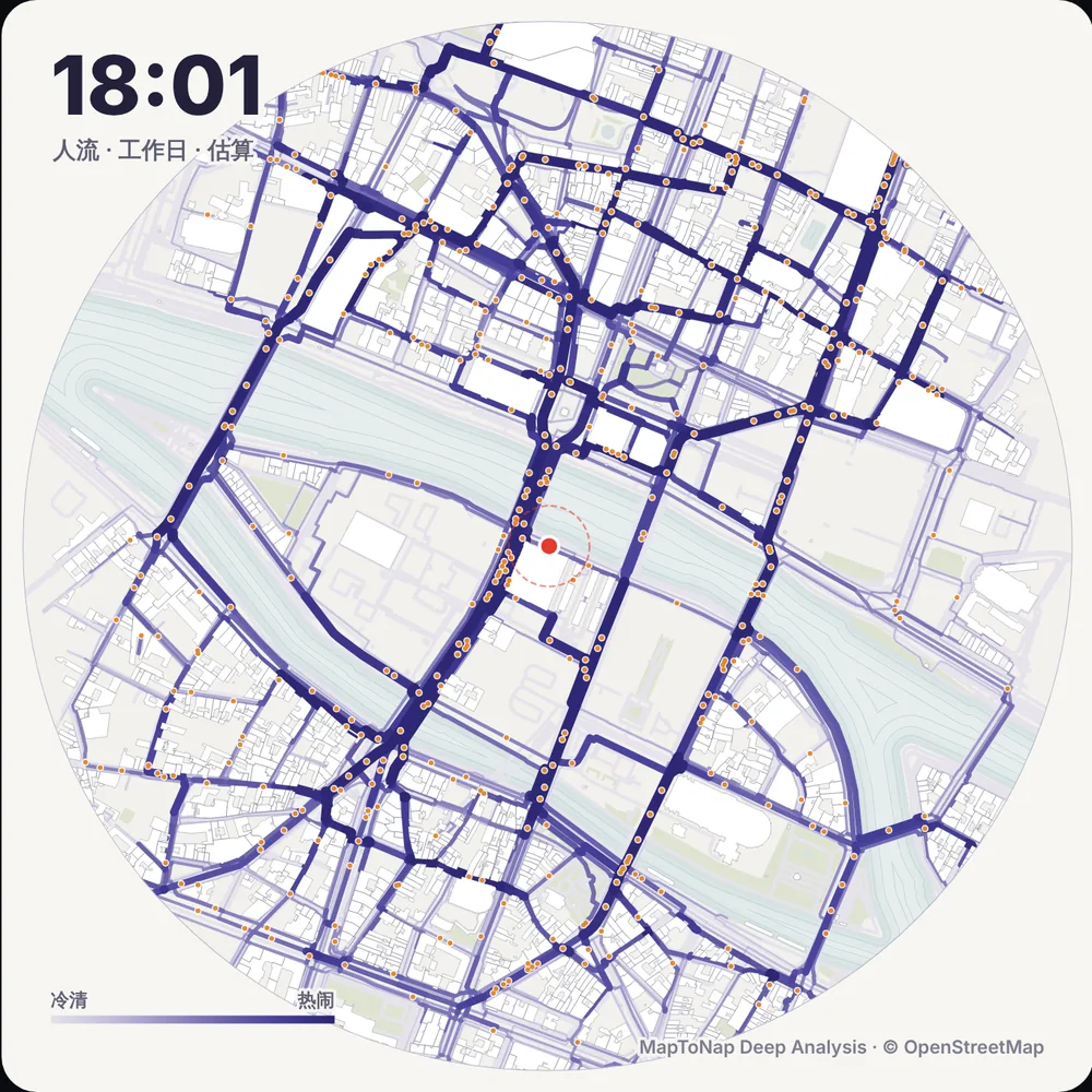 人流模拟: MapToNap Deep Analysis