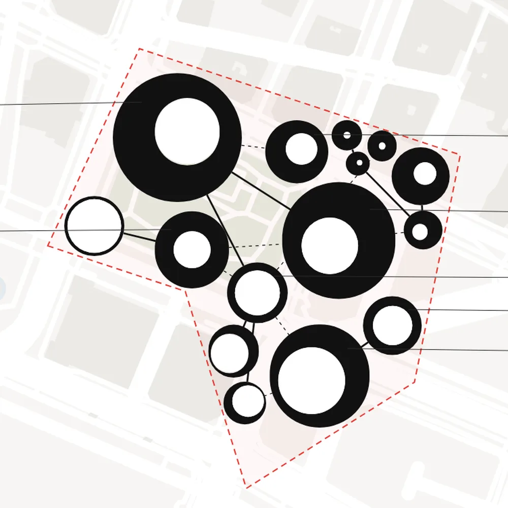 Programme on the plot: MapToNap Site to Design, library at Pont au Change, Paris